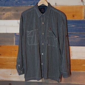 Vintage Bugle Boy Dress Shirt L